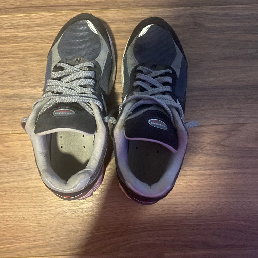 New Balance Gray and Black Sneakers